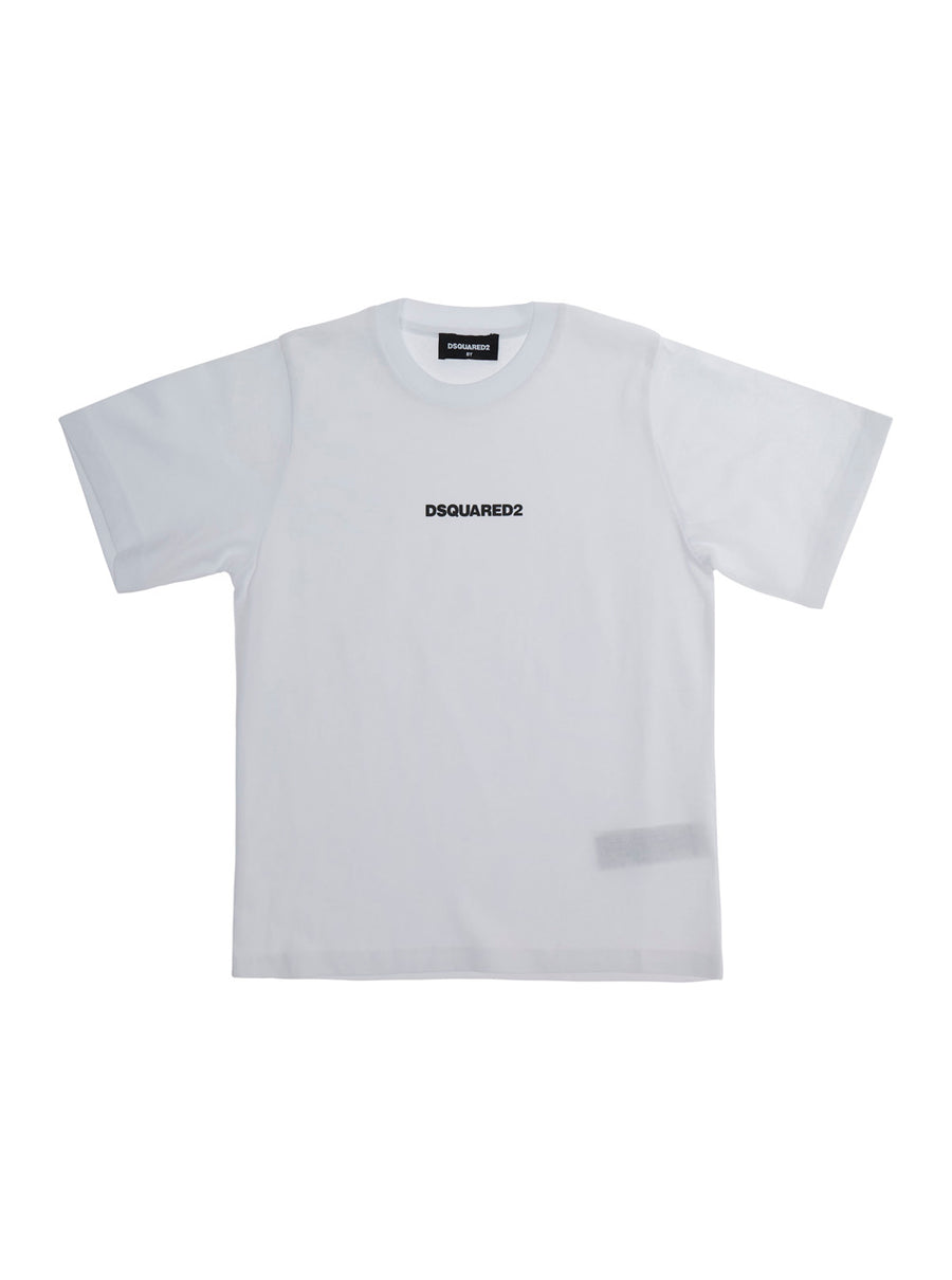 Crew Neck T-Shirt White Cotton T-shirts
