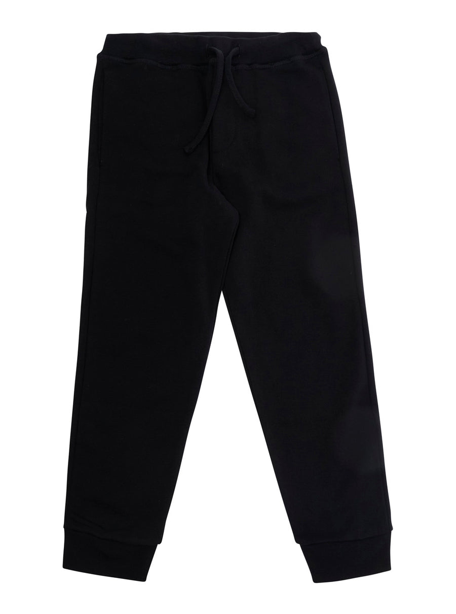 Pants, Black Cotton Trousers
