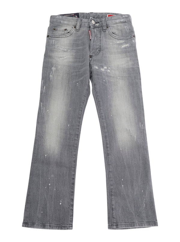 Jeans American Grey Denim Cotton