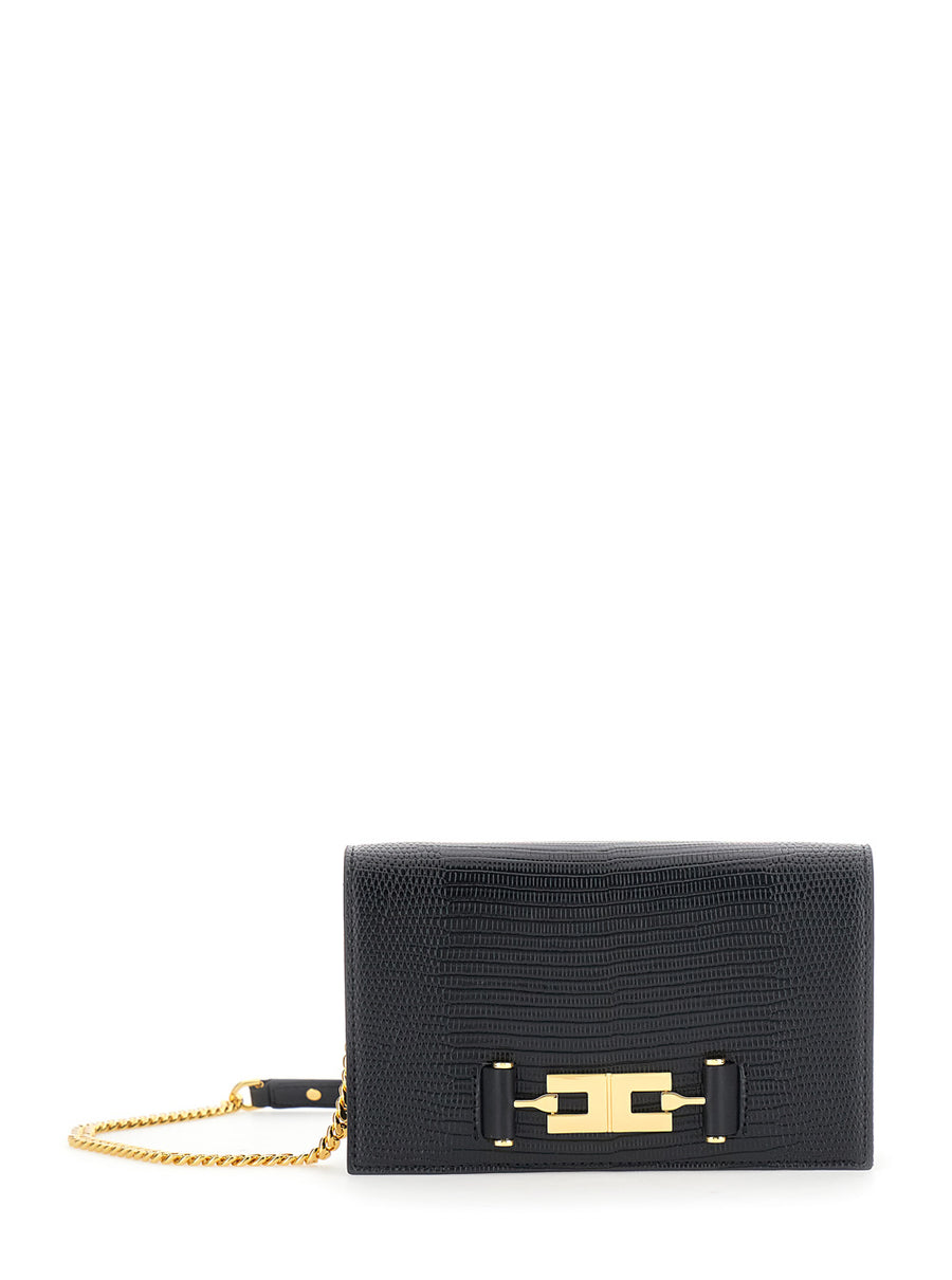 Crossbody Bag Ecoleather, Black Shoulder