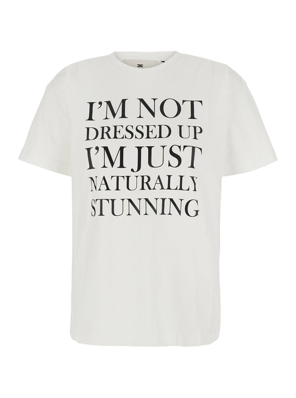 T-Shirt Printed Light Jersey White Cotton T-shirts & Jerseys