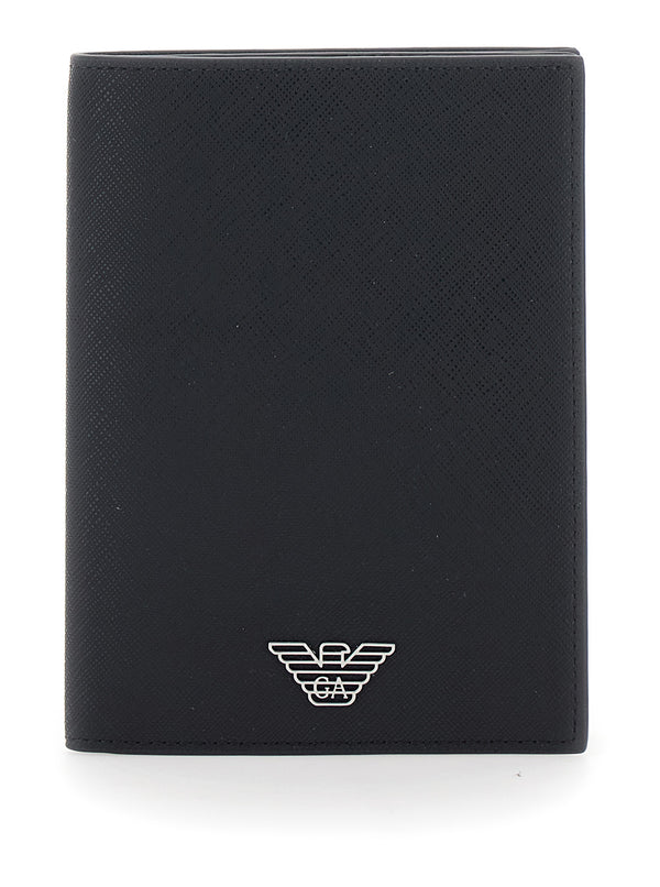 Cardholder Black Tech Fabric Polyurethane Accessory