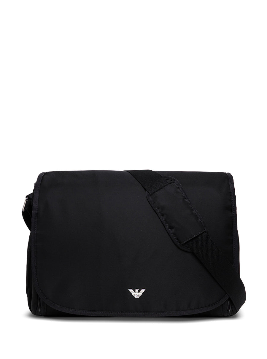 Crossbody Bag Mummy Black Nylon Shoulder