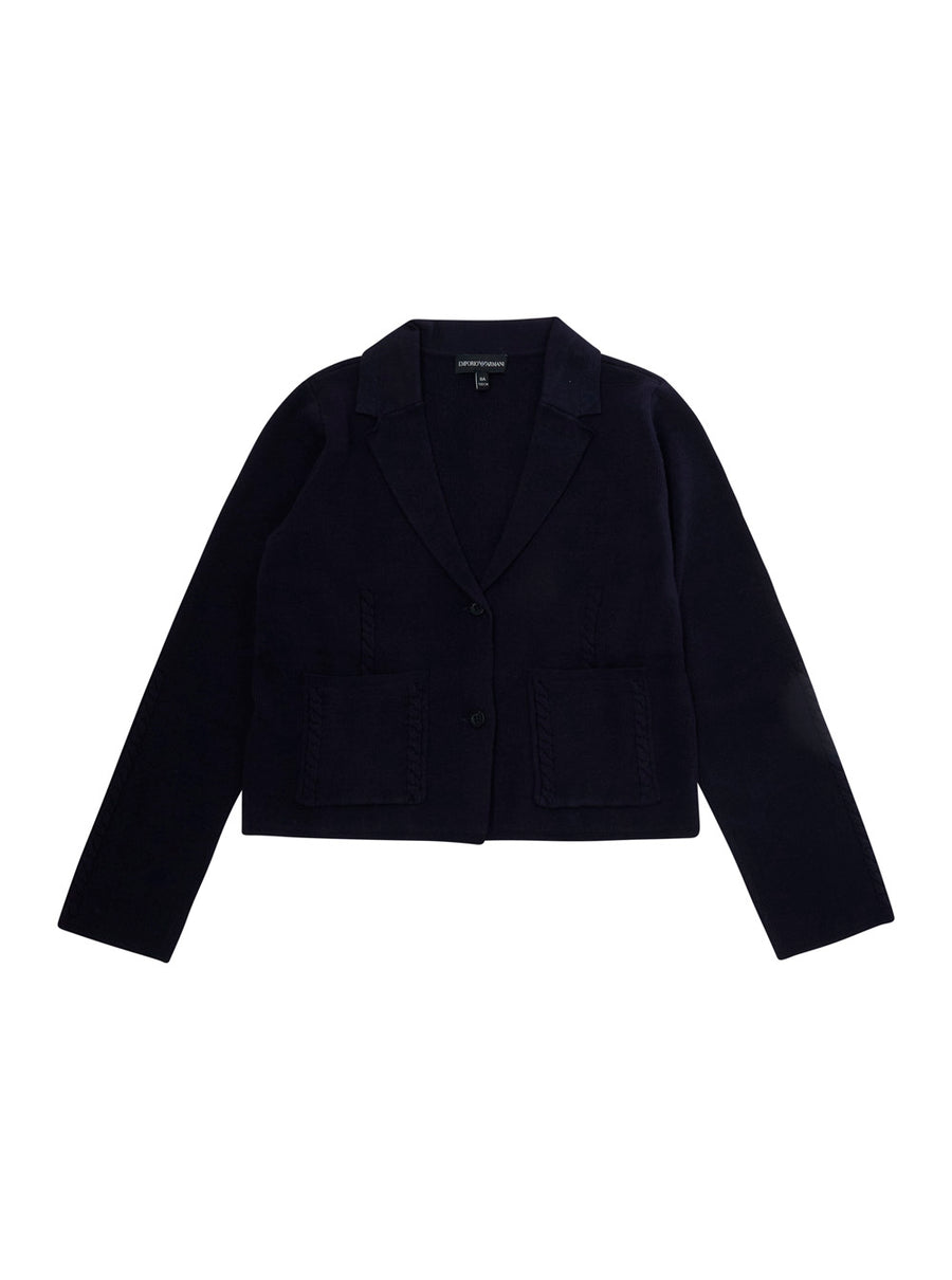 Jacket Blue Tech Fabric Blazers