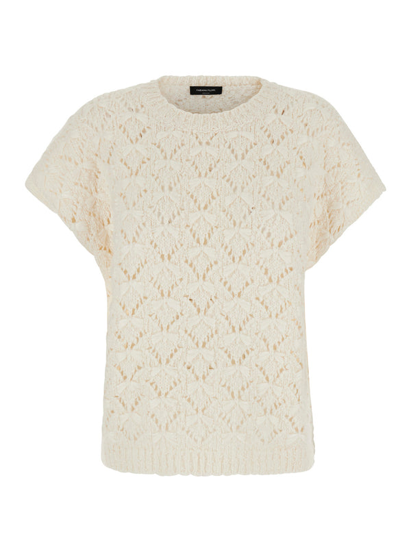 T-Shirt Merino Wool Off-White