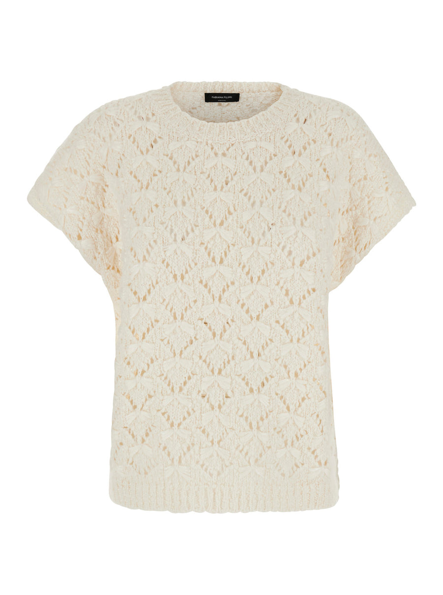 T-Shirt Merino Wool Off-White