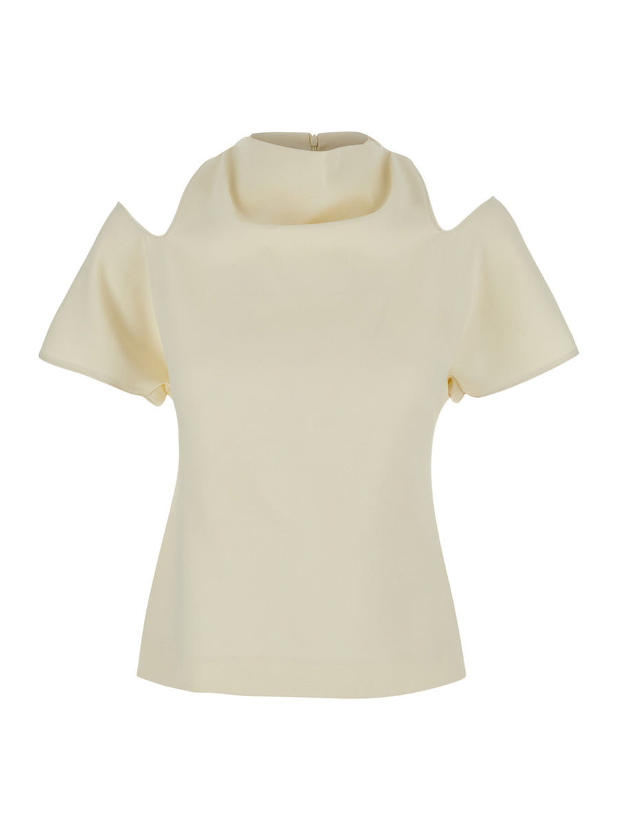 Blouse Cady White Polyester