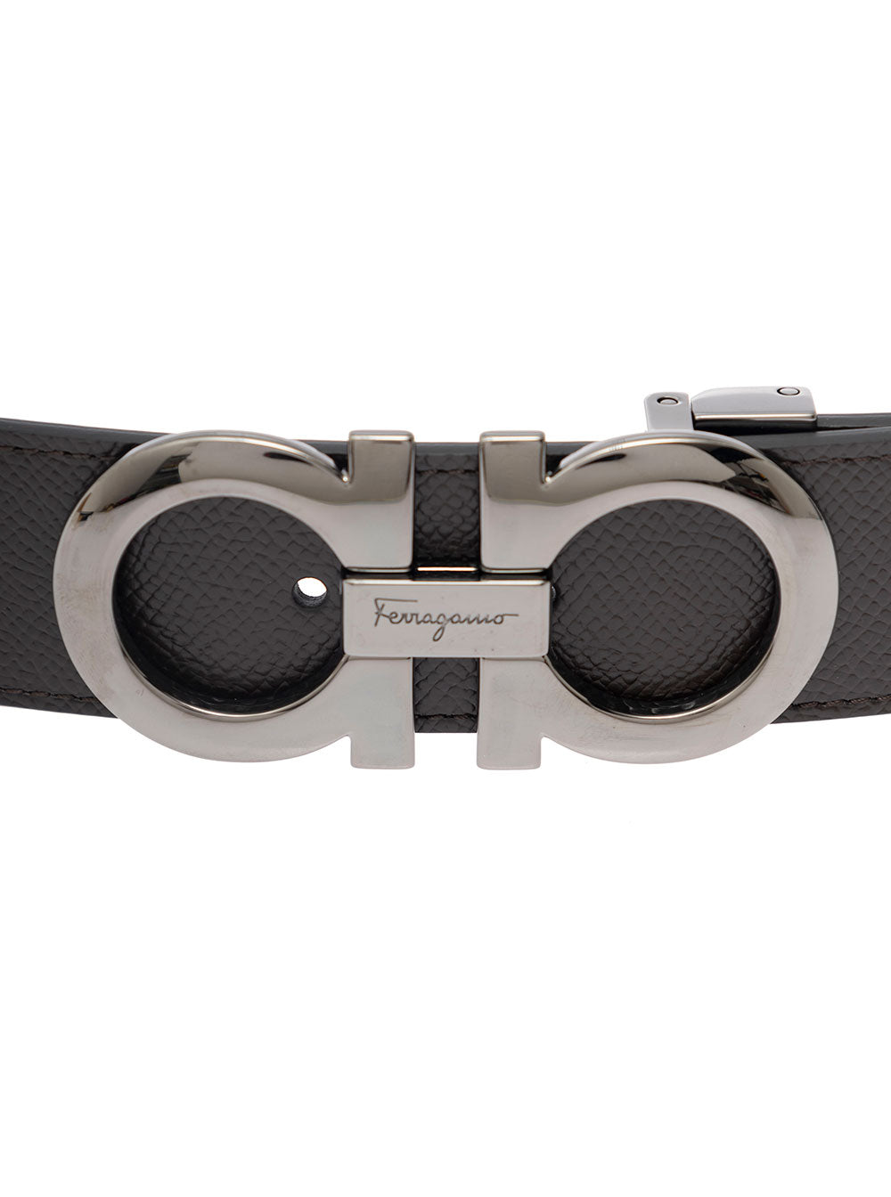 Reversibile Ad Brown Black Calf Belt