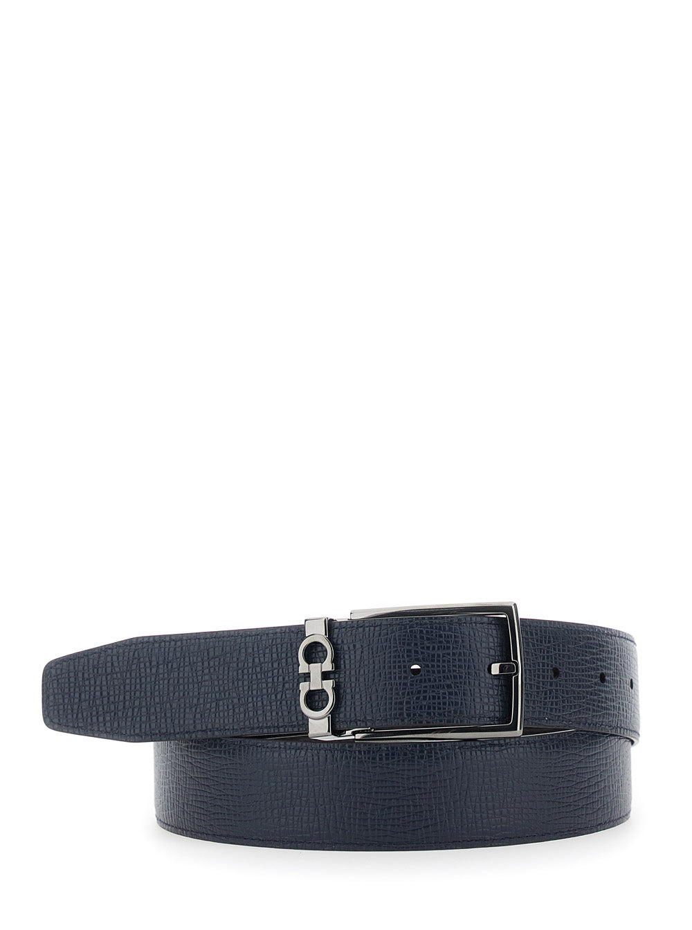 Fibbia Da Cerimonia Brown Calf Belt