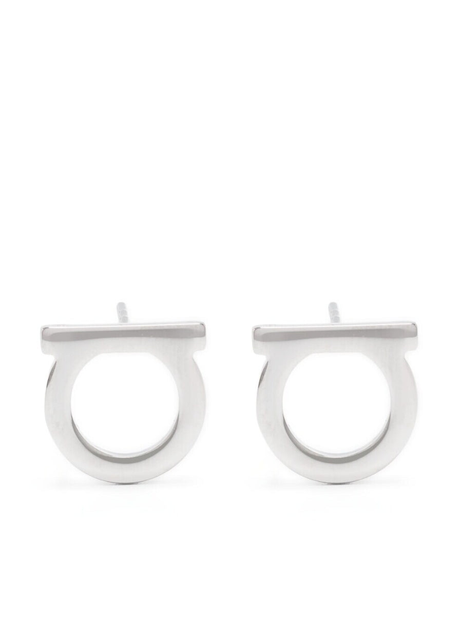 Earrings Gancini Silver-Coloured Brass Metallic