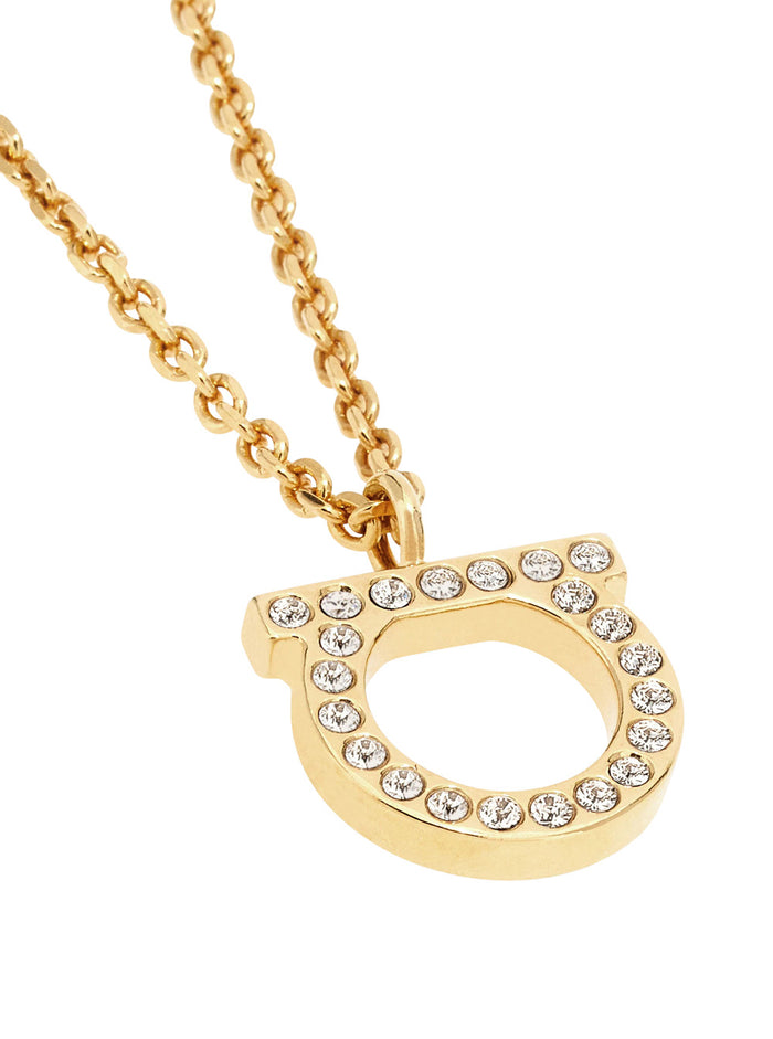 Nkl G Str 12 Metallic Brass Glass Necklaces