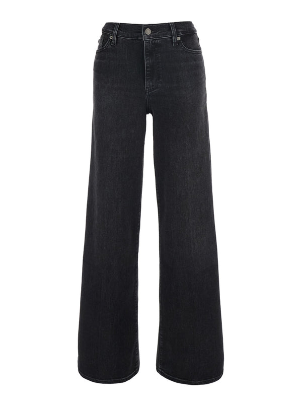 Jeans Le Slim Palazzo Black Cotton