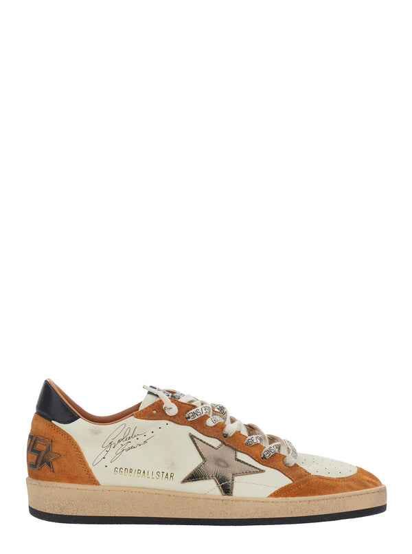 Sneakers Ballstar Orange Suede Ovine Leather Trainers