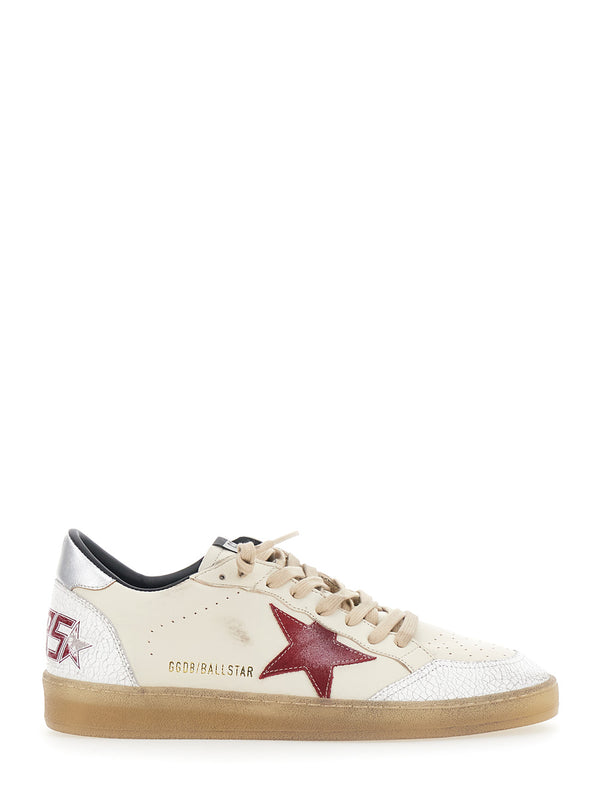Sneakers Ballstar White Leather Ovine Trainers