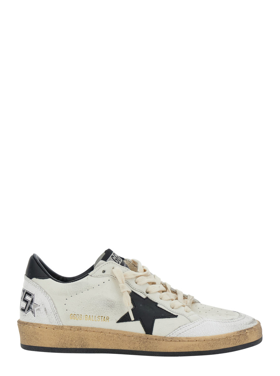 Low-Top Sneakers Ballstar White Leather Goat Trainers