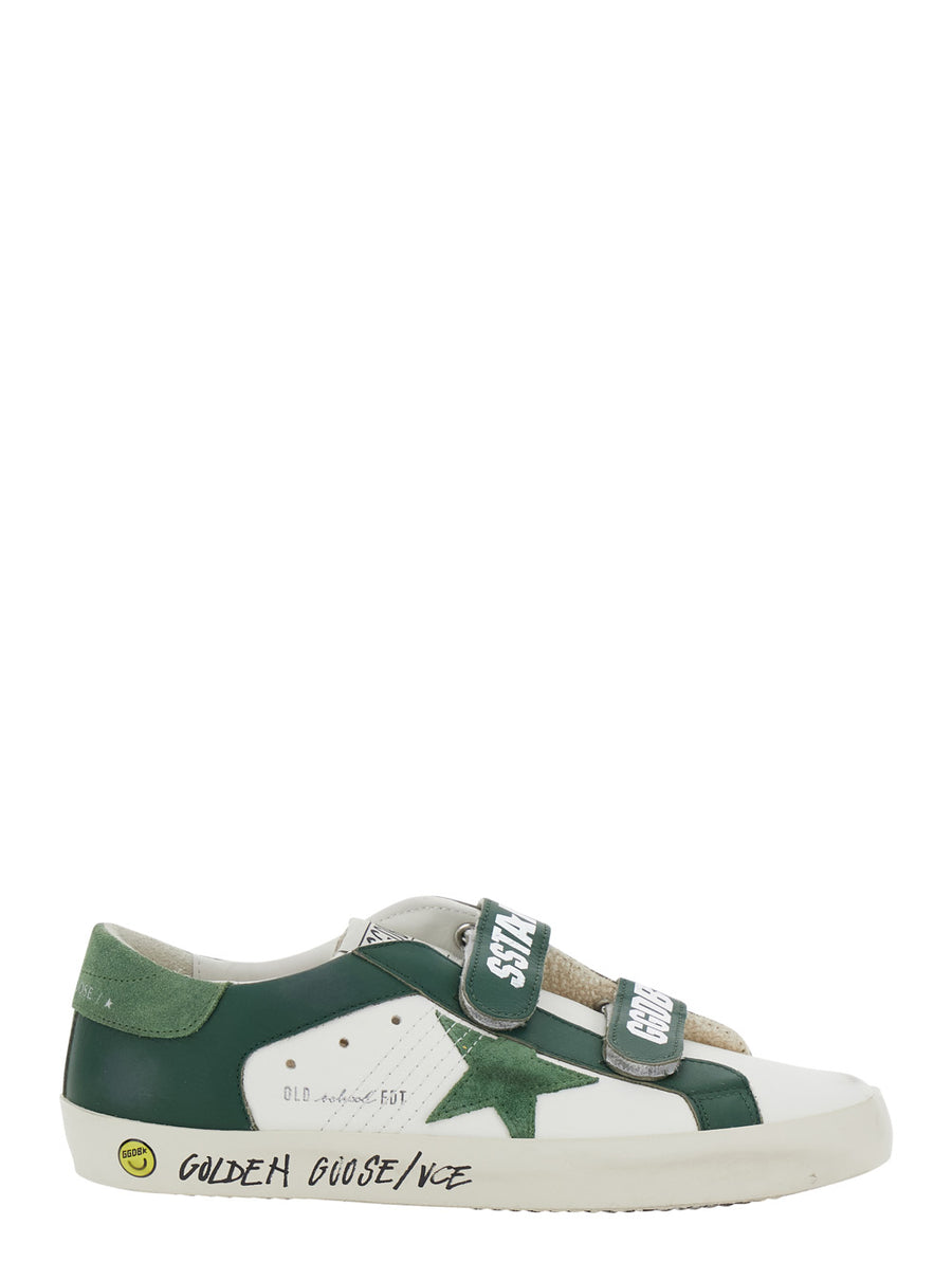 Trainers Old School White Leather Leather/suede