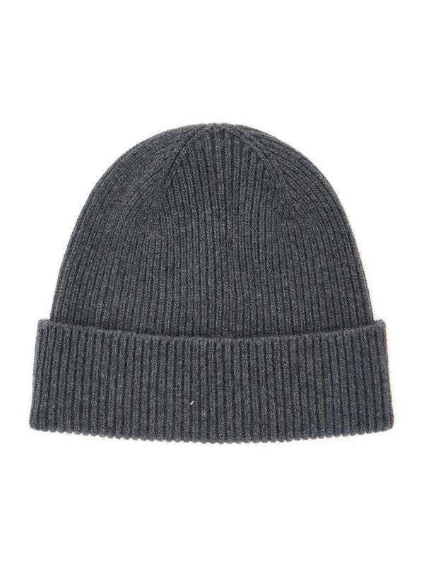 Beanie Grey Cashmere Hat