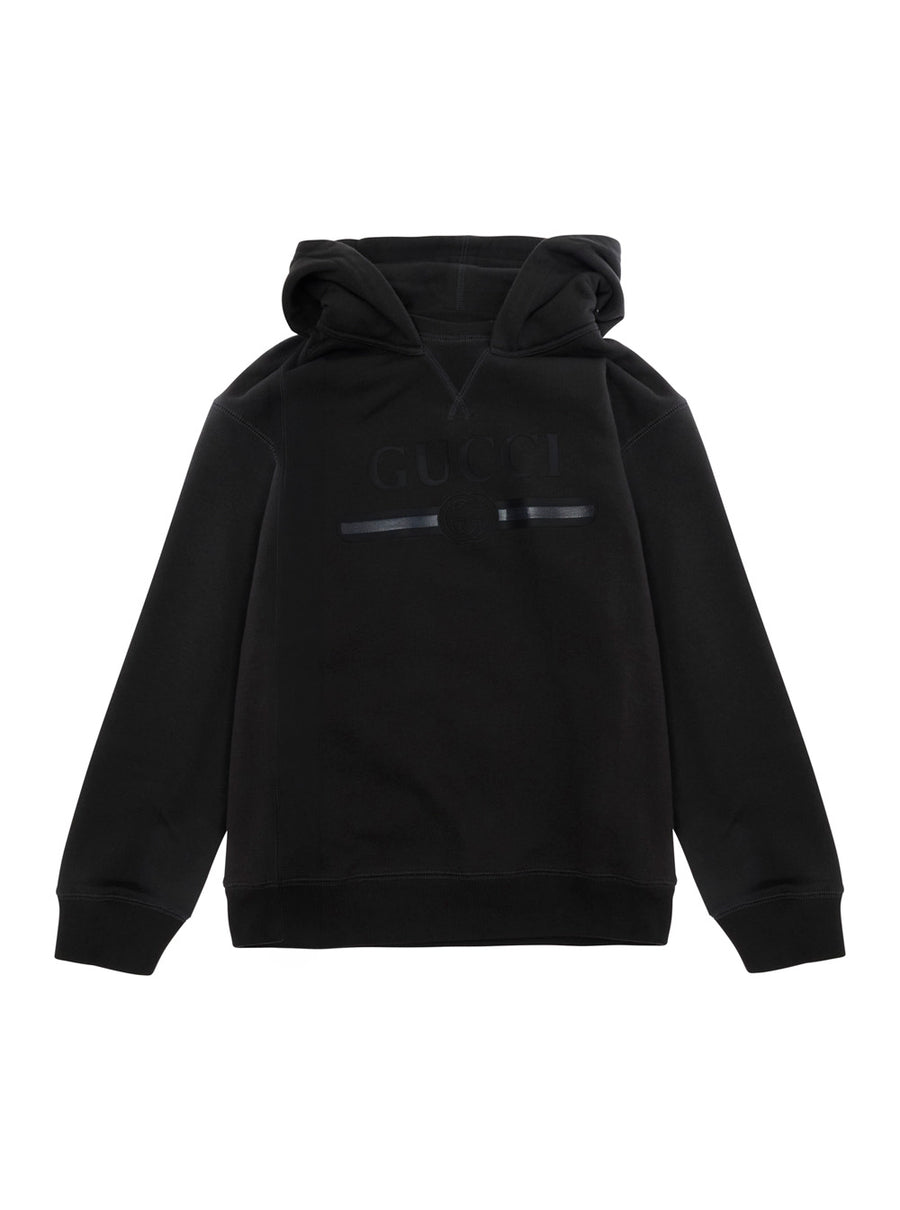 Hooded Sweatshirt Dark Grey Cotton Hoods & Sweatshirts