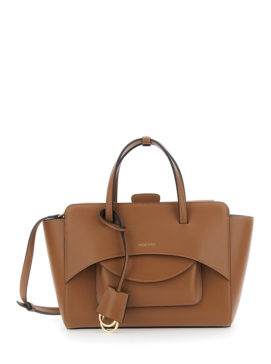 Handbag Brown Leather Calf Handbags