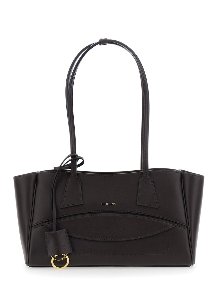 Shoulder Bag Brown Leather