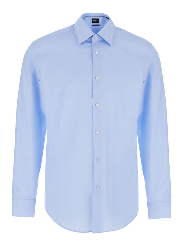 Shirt Hank Light Blue Cotton