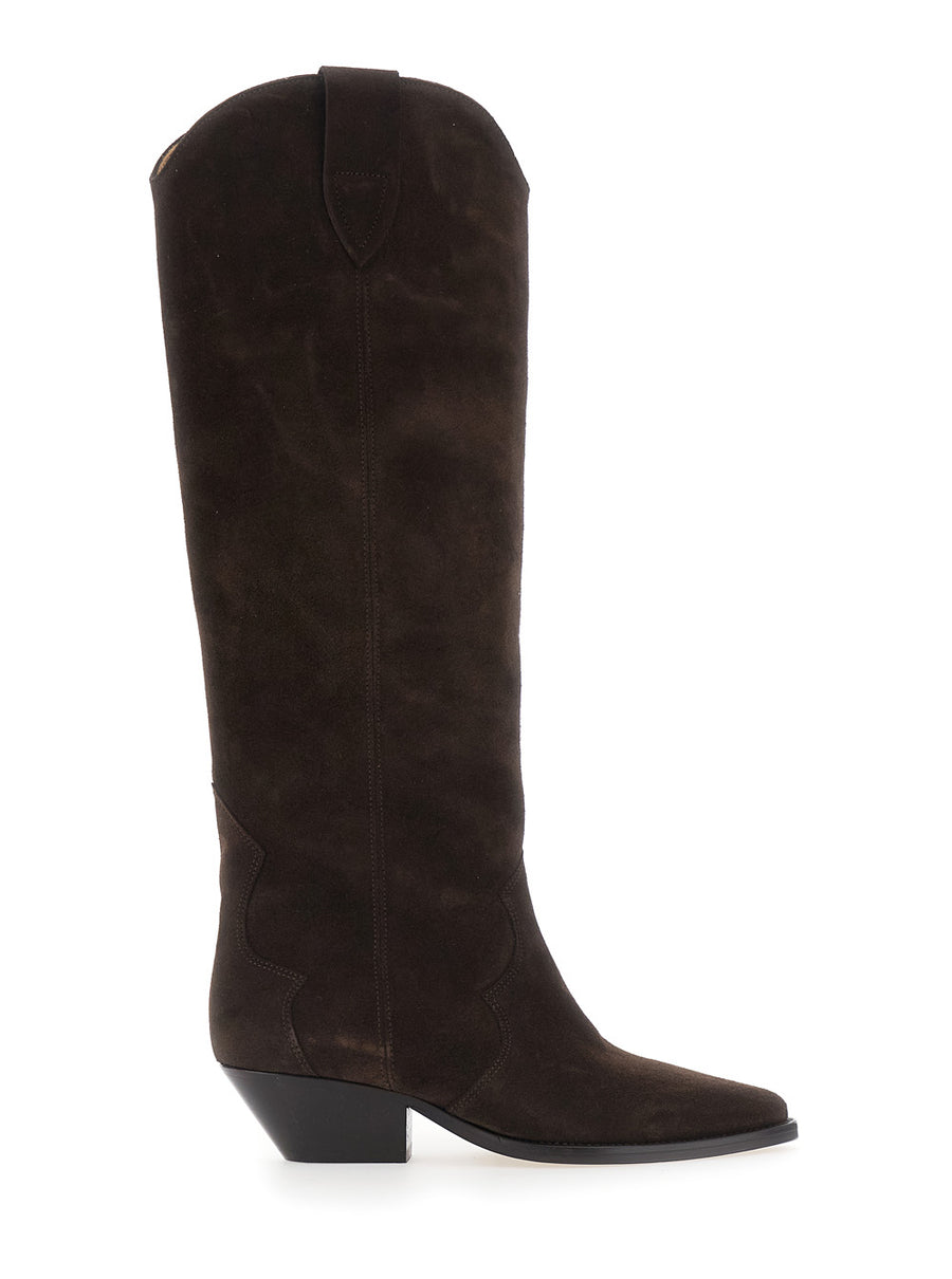 Boots Denvee Suede Brown
