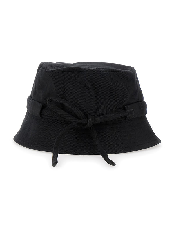 Bucket Hat Le Bob Gadjo Black Cotton