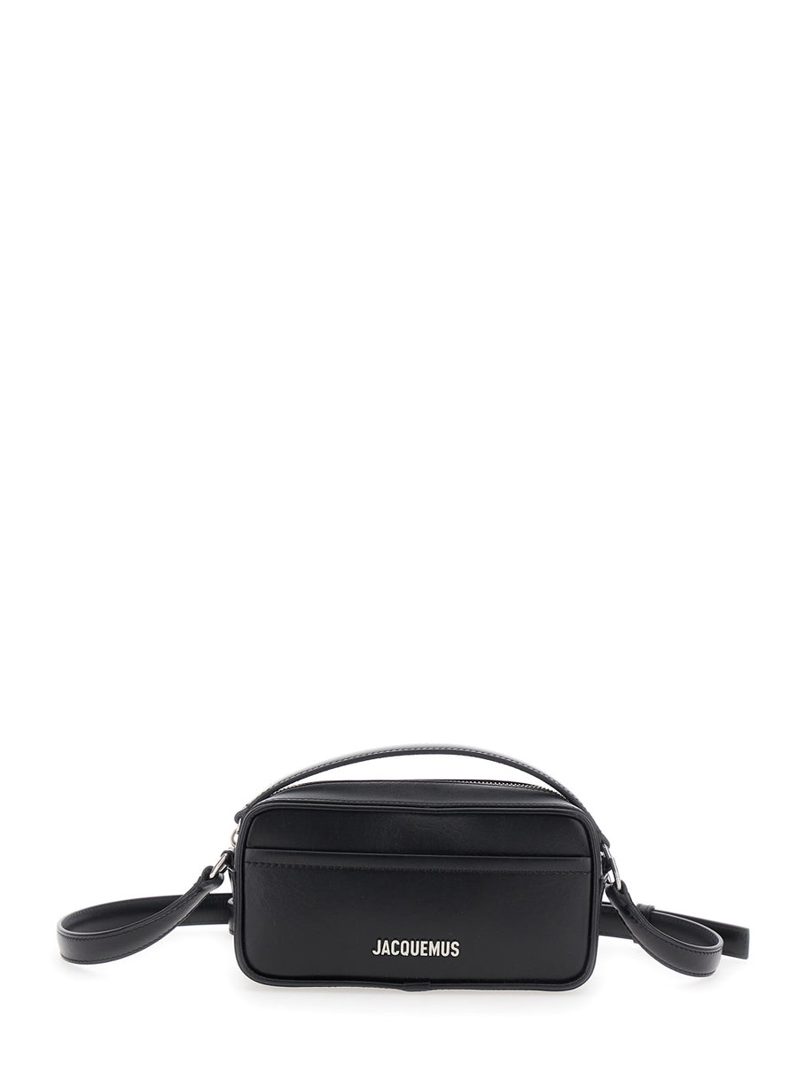 Crossbody Bag Le Baneto Black Leather Shoulder