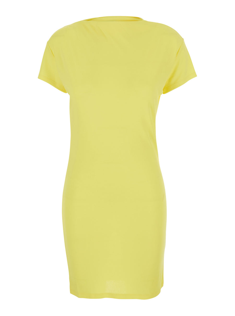 Dress Yellow Viscose