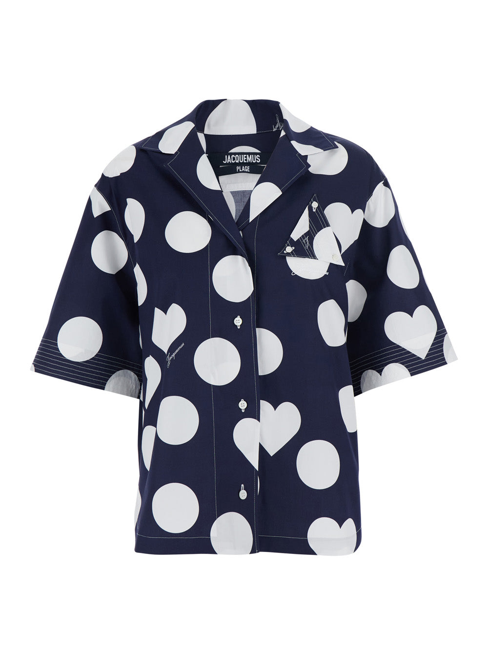 Blue Shirt With Elegant Details Cotton Women Blu And Blouses