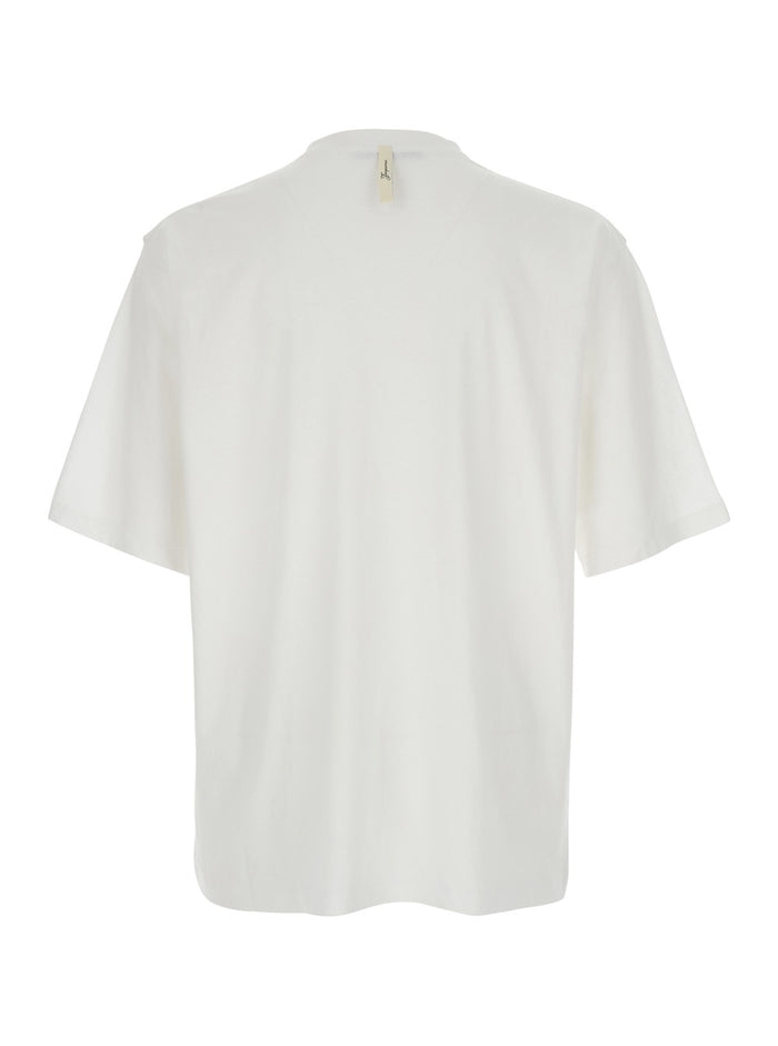 T-Shirt With Round Neck And Short Sleeves White Cotton For Women Hemp Tshirts Polo Shirts