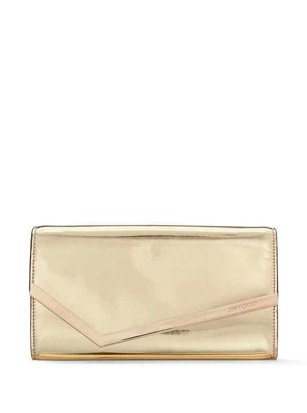 Envelope Clutch Emmie Metallic Fabric Bags