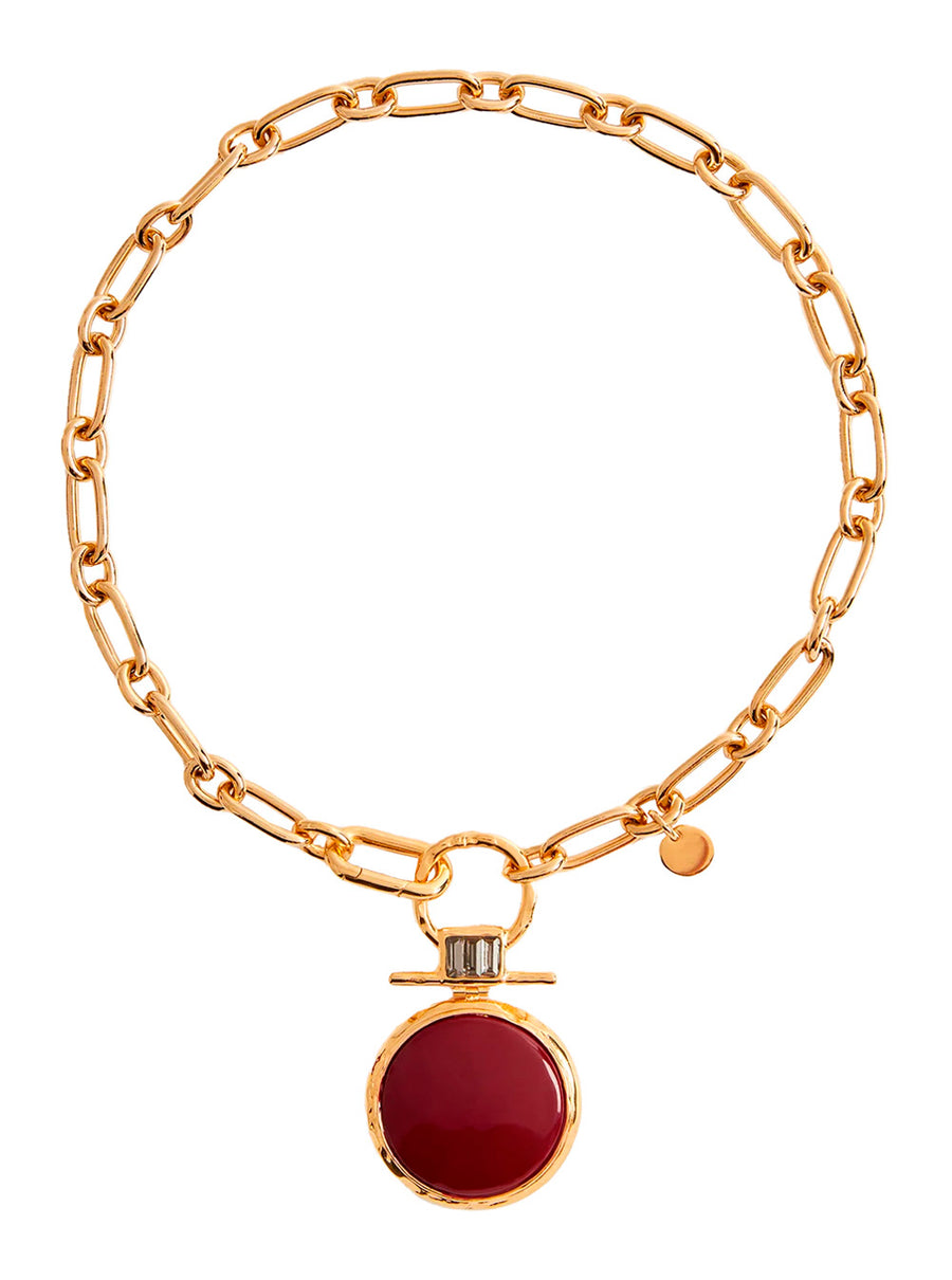 Necklace Energy Brass Metallic Necklaces