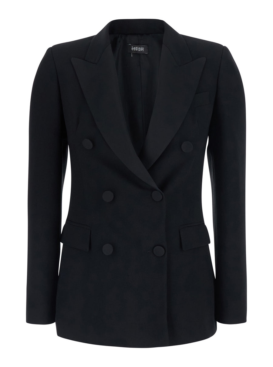 Blazer Black Tech Fabric Blazers