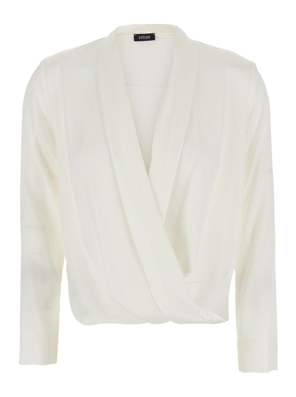 Georgette Blouse White Blouses