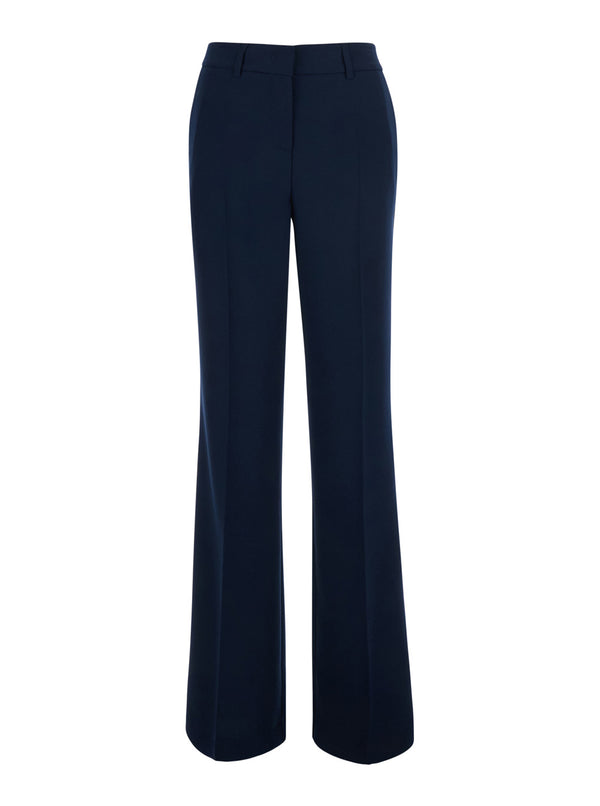 Straight Trousers Blue