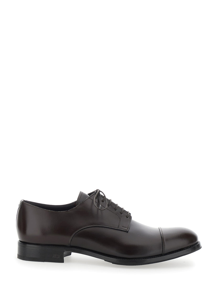 Lace-Up Shoes Antick Leather Blue Sole