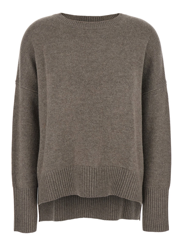 Sweater Mila Beige Cashmere Knitted Tops