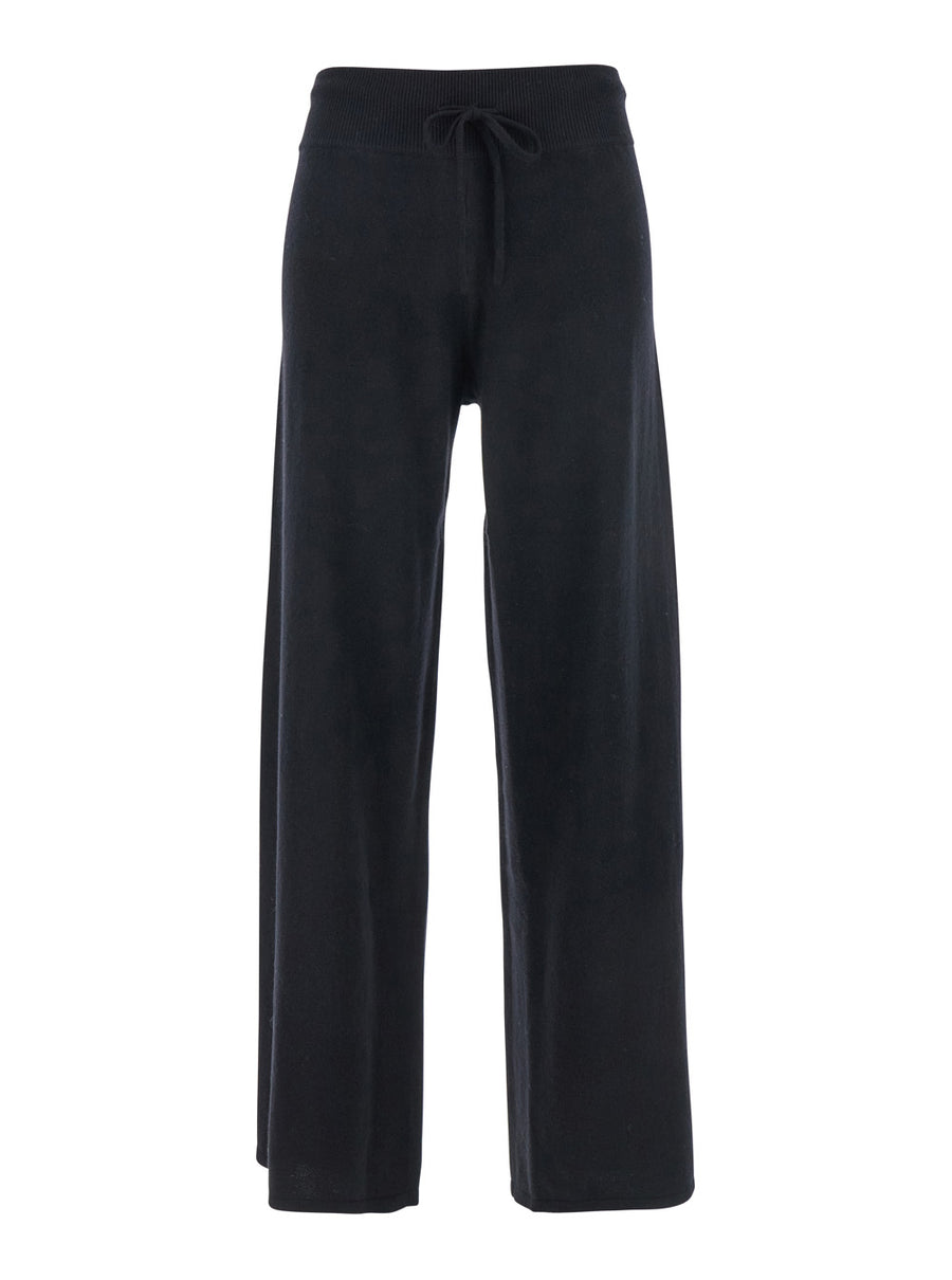 Trousers Sofi Black Cashmere Knitted