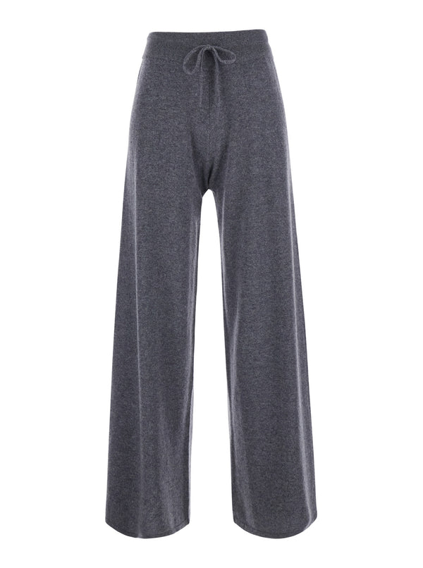 Trousers Sofi Grey Cashmere Knitted
