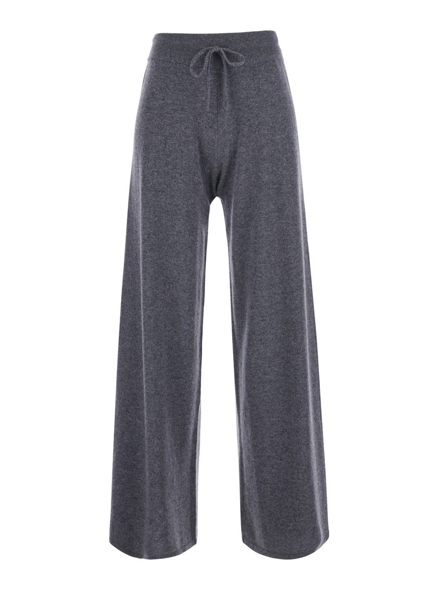 Trousers Sofi Grey Cashmere Knitted