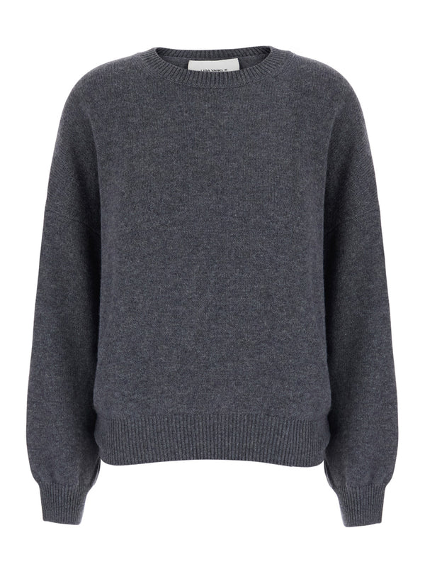 Cashmere Sweater Veira Grey Knitted Tops