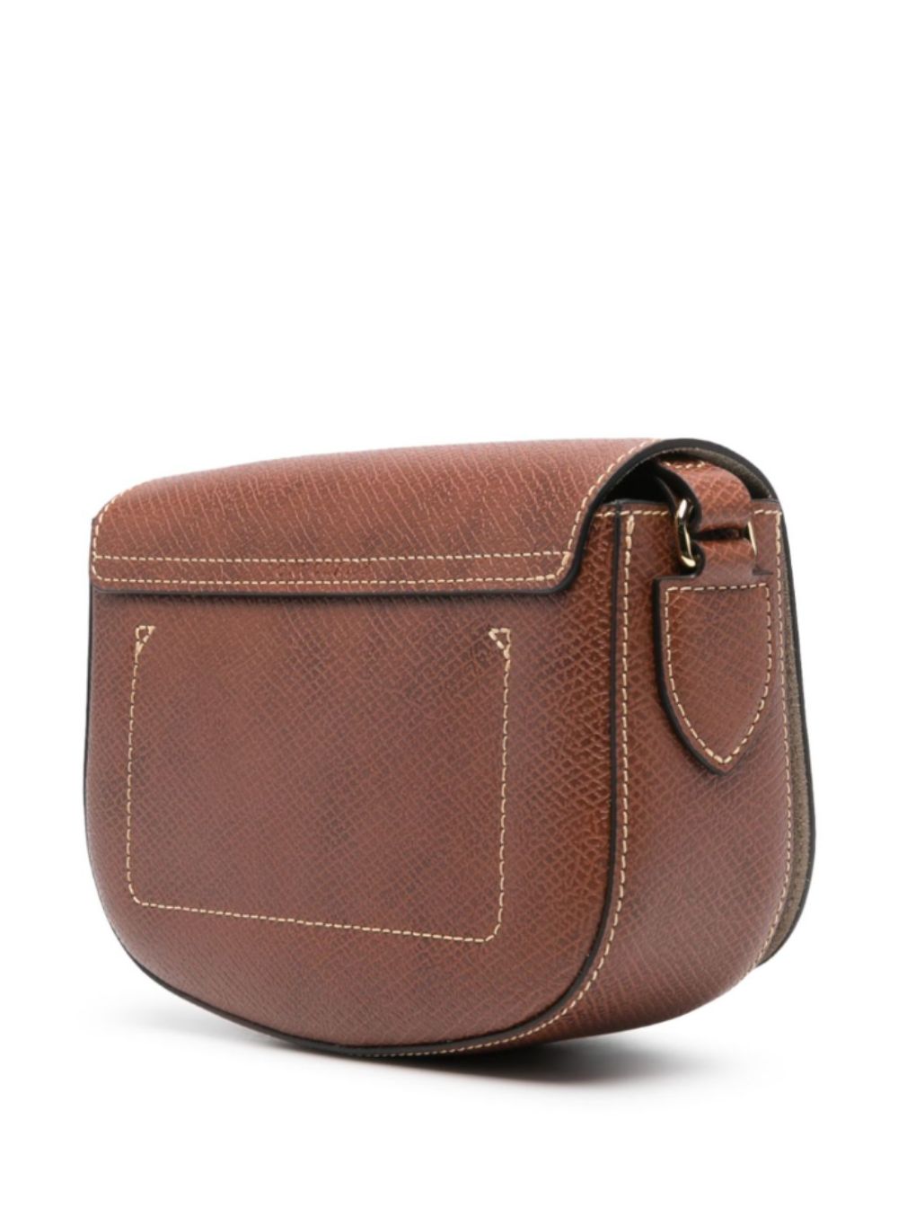 Crossbody Bag Epure With Magnetic Closure Brown Leather For Women Calf