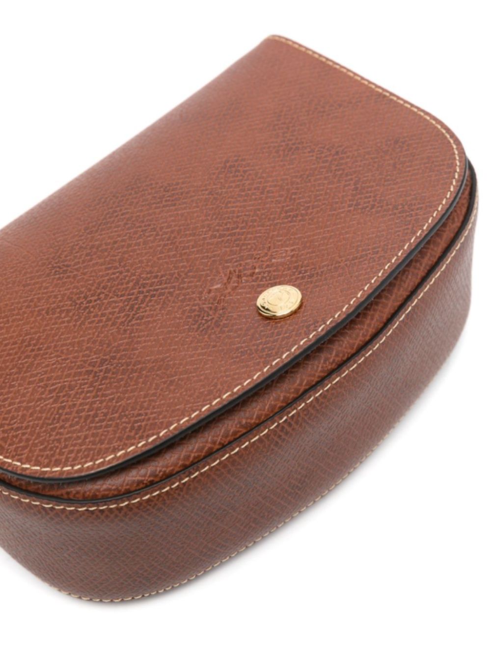 Crossbody Bag Epure With Magnetic Closure Brown Leather For Women Calf