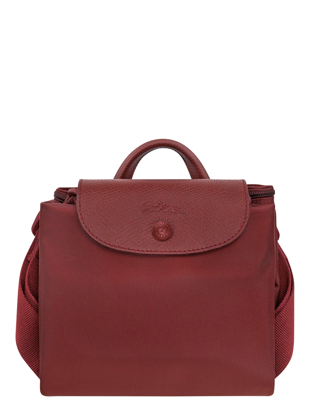 Backpack Le Pliage One With Leather Drawstring Closure Bordeaux Women Backpacks And Belt Bags