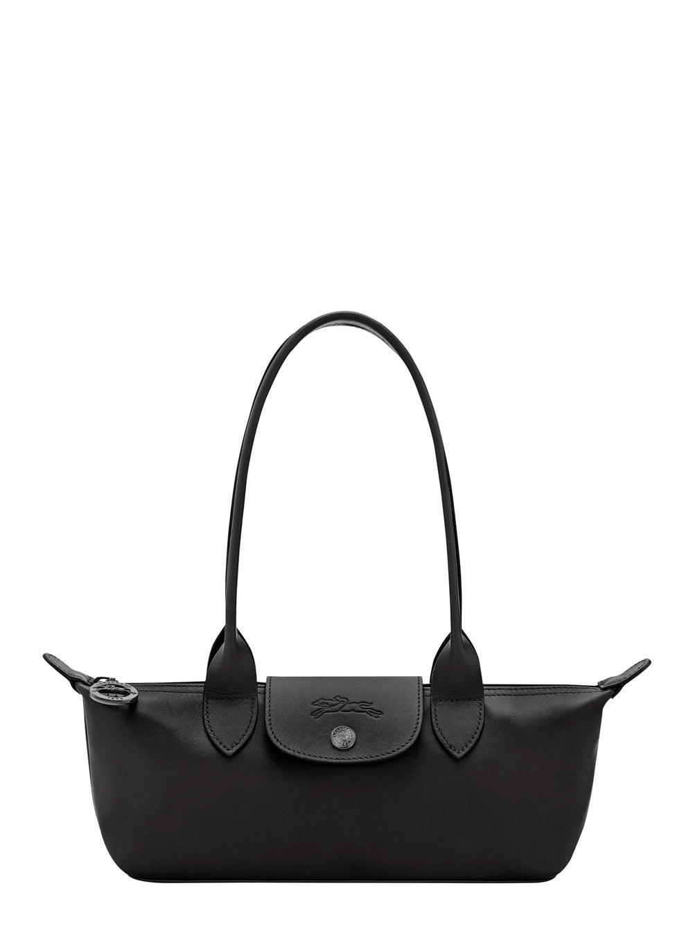 Shoulder Bag Le Pliage Xtra With Leather Handles And Embossed Logo. Black
