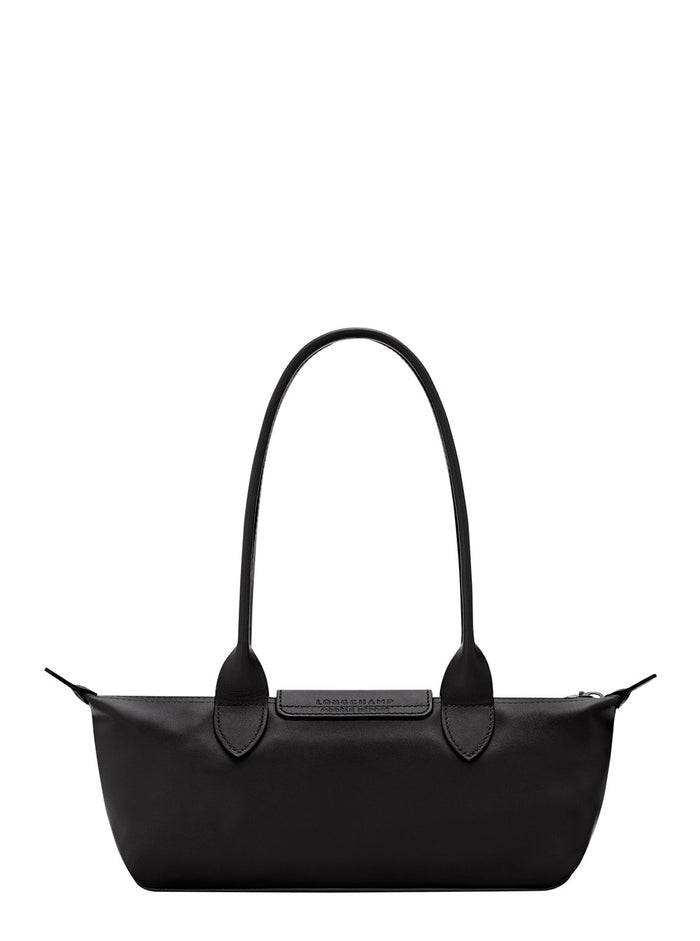 Shoulder Bag Le Pliage Xtra With Leather Handles And Embossed Logo. Black