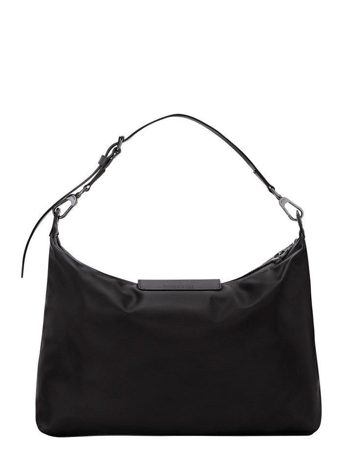 Shoulder Bag Le Pliage Xtra With Flap And Snap Closure Black Leather For Women