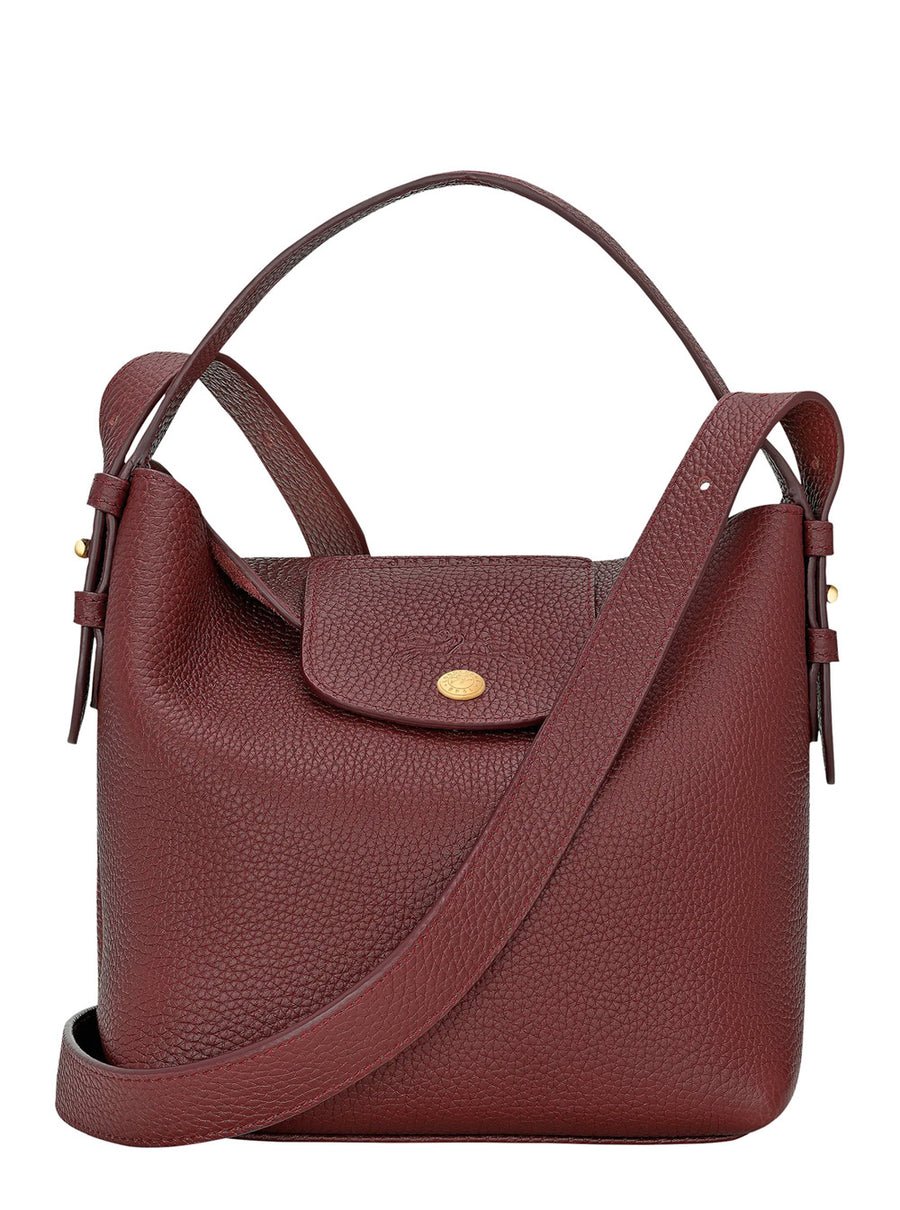 Shoulder Bag Bordeaux Leather Calf