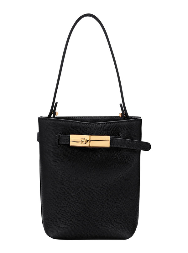 Handbag Black Calf Leather Bag